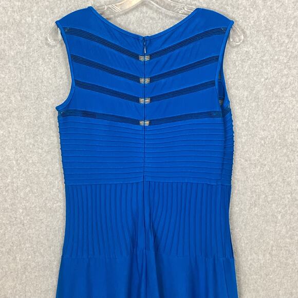 Todashi Shoji Cocktail Dress Size L Sleeveless Fit Flare Designer Wedding Party - Picture 6 of 16
